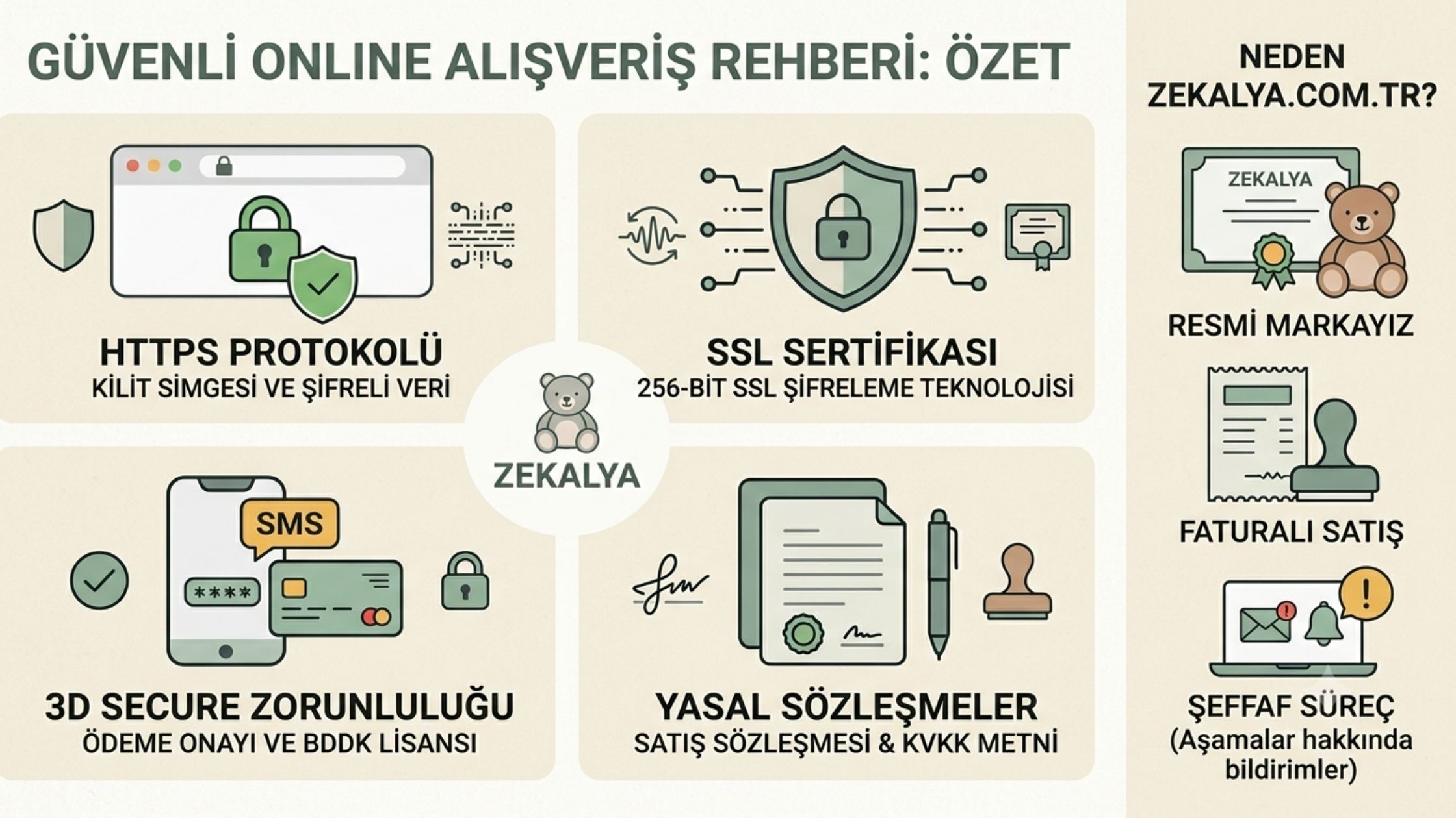 Zekalya Güvenli ve Keyifli Alışveriş Deneyimi