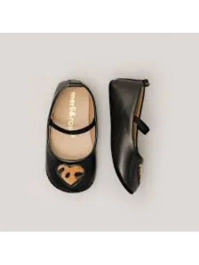 MERLİ&ROSE LEOPAR DETAYLI BABET 