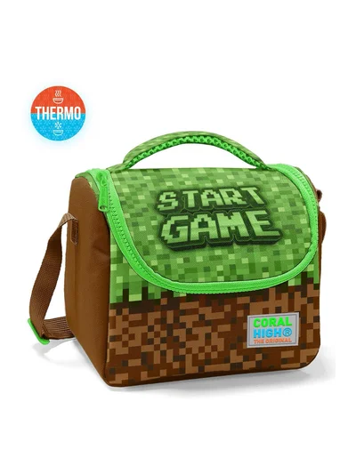 Coral High Kids Yeşil Craft High Craft Desenli Thermo Beslenme Çantası 11792