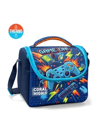 Coral High Kids Lacivert Game Desenli Thermo Beslenme Çantası 37151