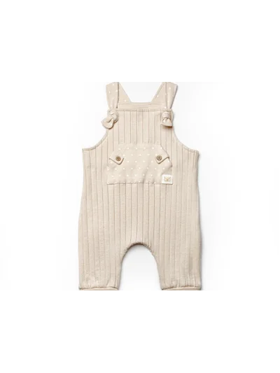 Baby Cosy Organic  Salopet Romber krem