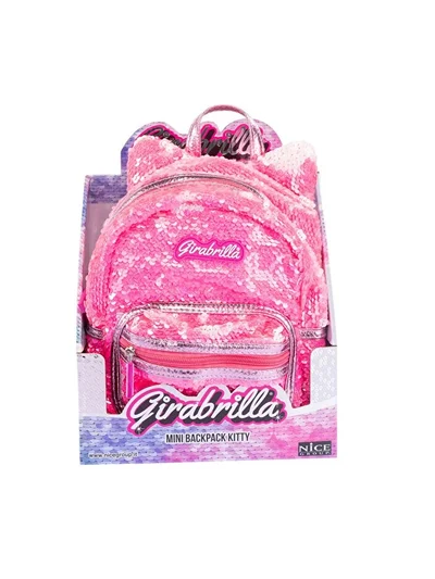 Girabrilla Mini Backpack Kitty fuşya