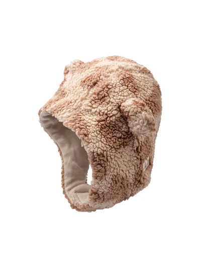 Ayı Kulaklı Peluş Bere leopar