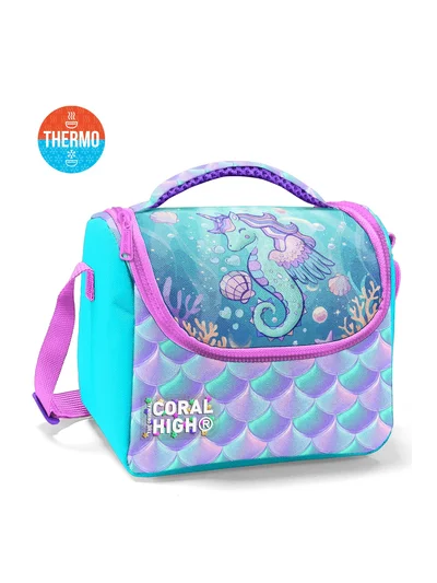 Coral High Kids Unicorn Denizatı Desenli Thermo Beslenme Çantası 37156
