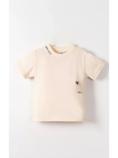 NK ERKEK BEBEK MORE T-SHIRT KREM
