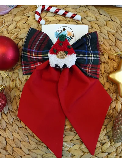 Punch İşlemeli Toka & Yaka İğnesi noel baba