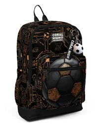 Coral High Kids Futbol Desenli Okul Sırt Çantası 33217