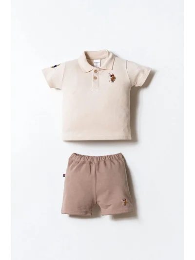Erkek Bebek Polo Yaka Şortlu Takım | My Lorin Kids