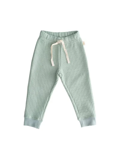 Miela Kapitone Jogger Pantolon mint