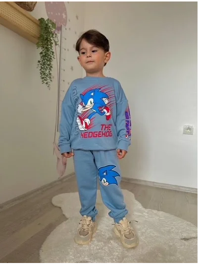 GRİ SONİC ALT ÜST TAKIM