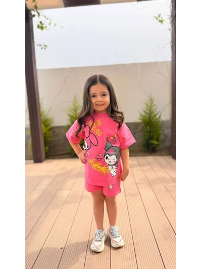 KUROMİ BASKILI İKİLİ TAKIM