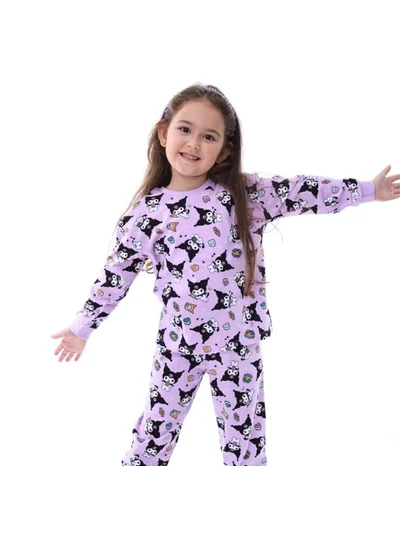 KUROMİ-2 DESENLİ PİJAMA TAKIMI