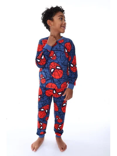 LACİVERT SPİDERMAN PİJAMA TAKIMI