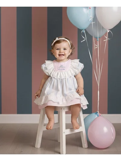 MASAL DİYARI KIZ BEBEK ELBİSE