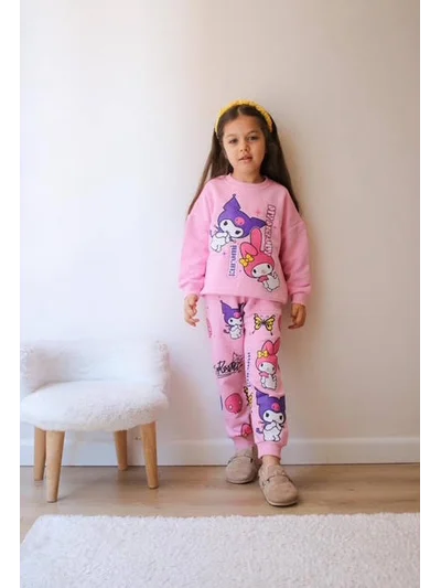 PEMBE KUROMİ ALT ÜST TAKIM