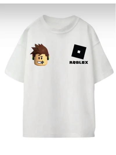 A-BEYAZ ROBLOX ÇOCUK TSHRT