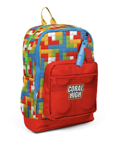 CORAL HİGH LEGO DESEN OKUL ÇANTASI 
