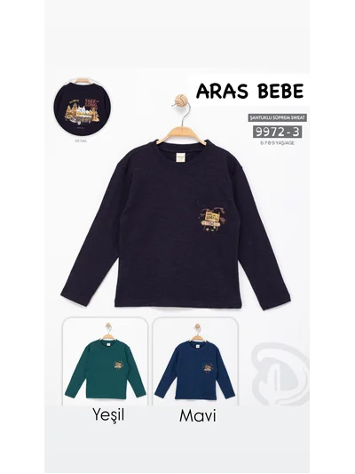 YEŞİL 9972 MEVSİMLİK SWEATSHRT