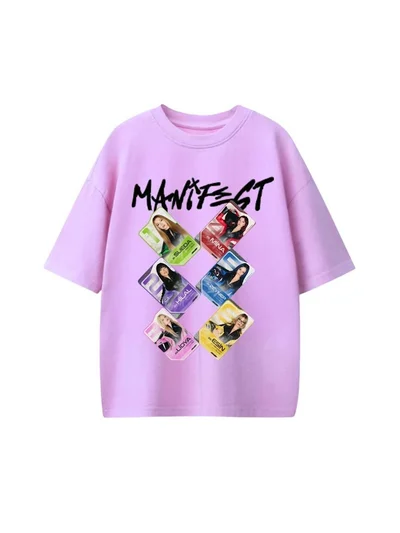 MANİFEST İSİMLİ LİLA TSHİRT