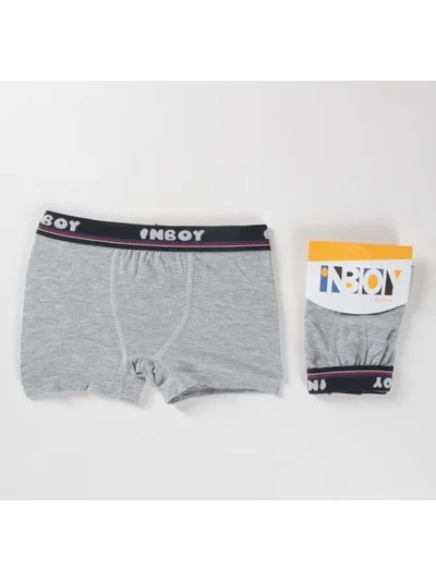 GRİ ERKEK ÇOCUK BOXER