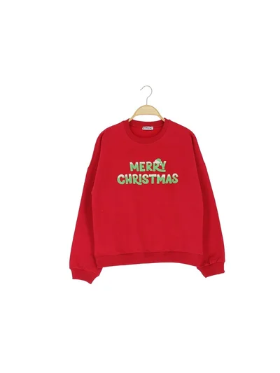 MERY CHRISTMAS YAZILI SWEAT