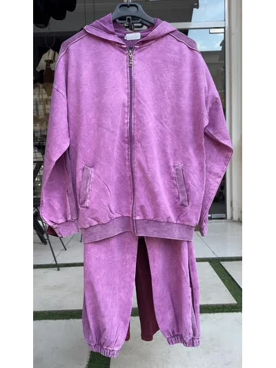 PEMBE YIKAMALI ALT ÜST İKİLİ TAKIM