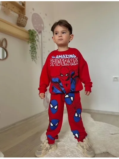 KIRMIZI SPİDERMAN ALT ÜST TAKIM