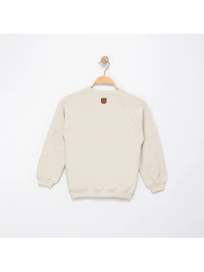 BEJ WILD ESCAPE ERKEK ÇOCUK SWEAT
