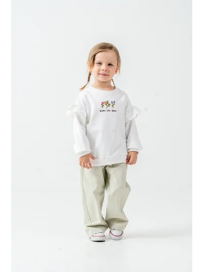 ÇİÇEK NAKIŞLI SWEAT