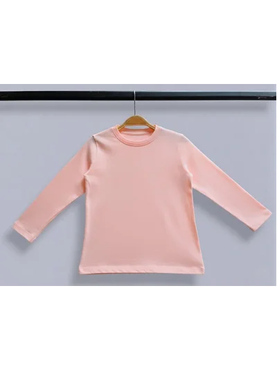PEMBE BASİC UZUN KOLLU BADİ