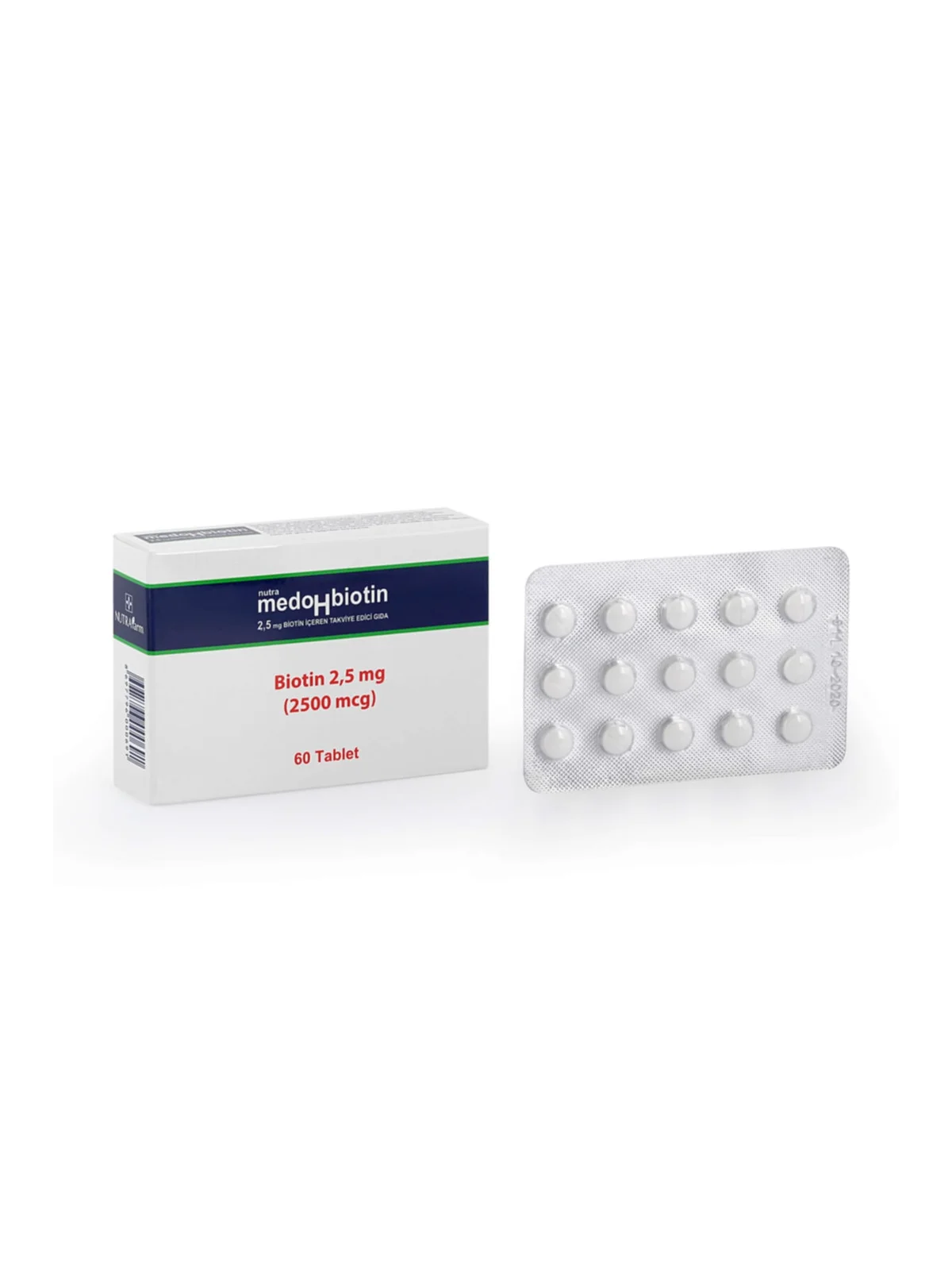 Medobiotin (Medobiohtin) 2,5 mg 60 Tablet
