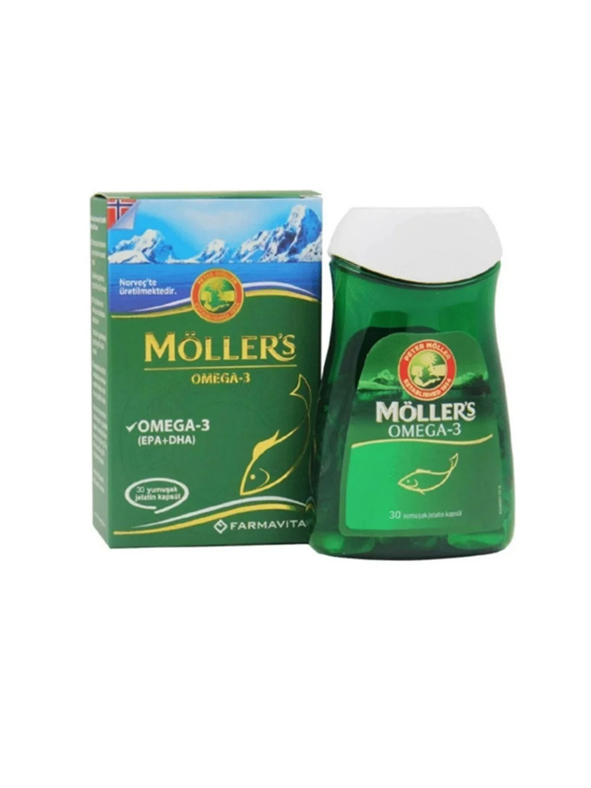 Möllers Omega-3 30 Kapsül
