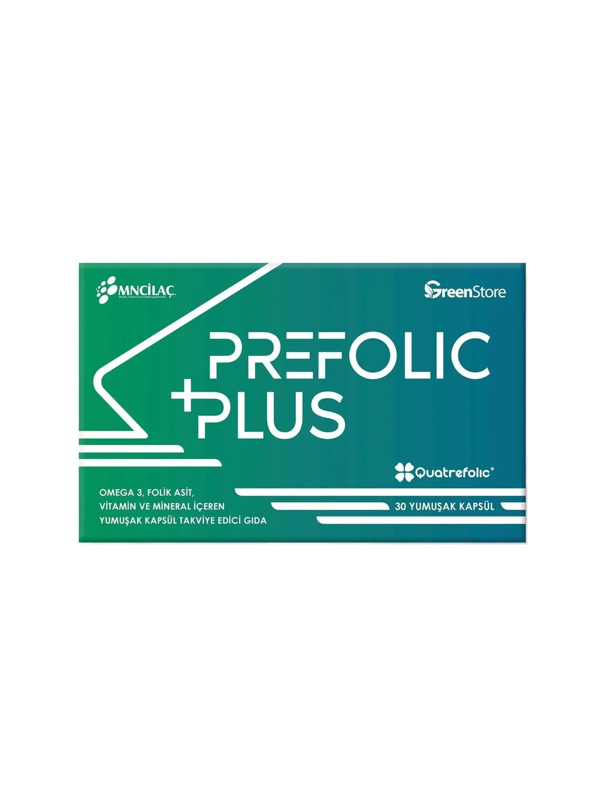 Prefolic Plus 30 Yumuşak Kapsül