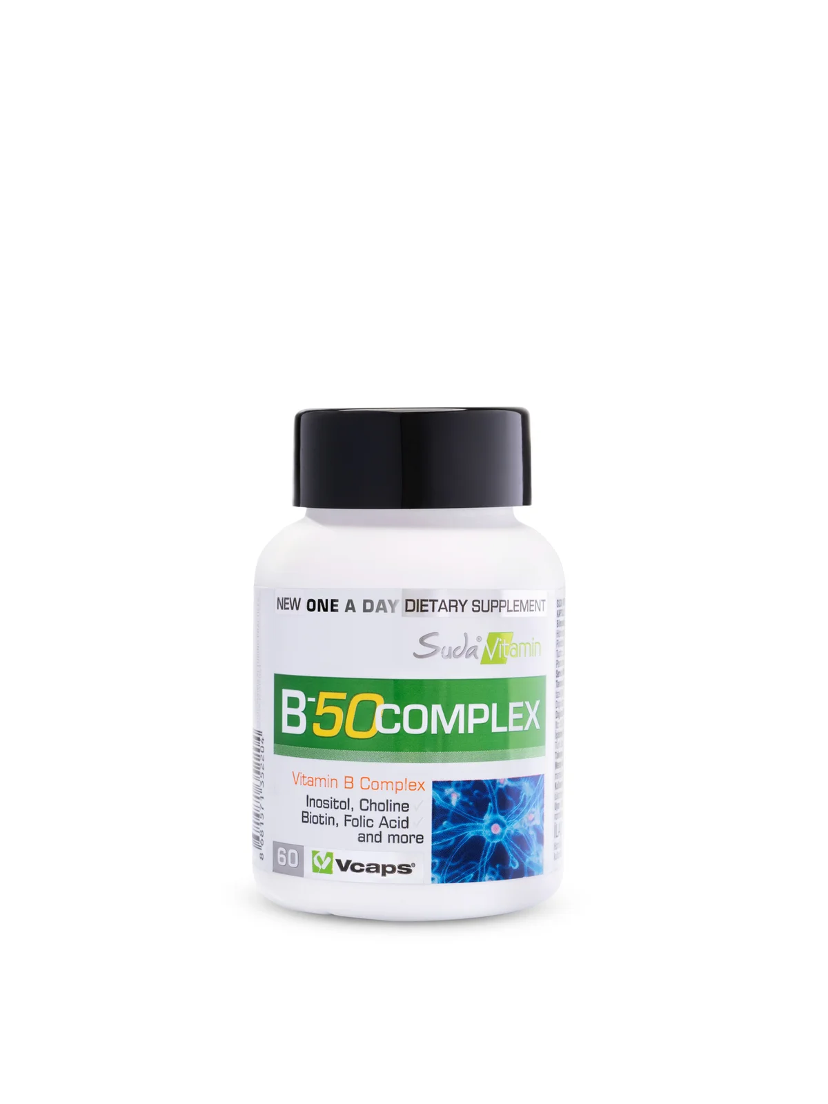 Suda Vitamin B-50 Complex 60 Kapsül