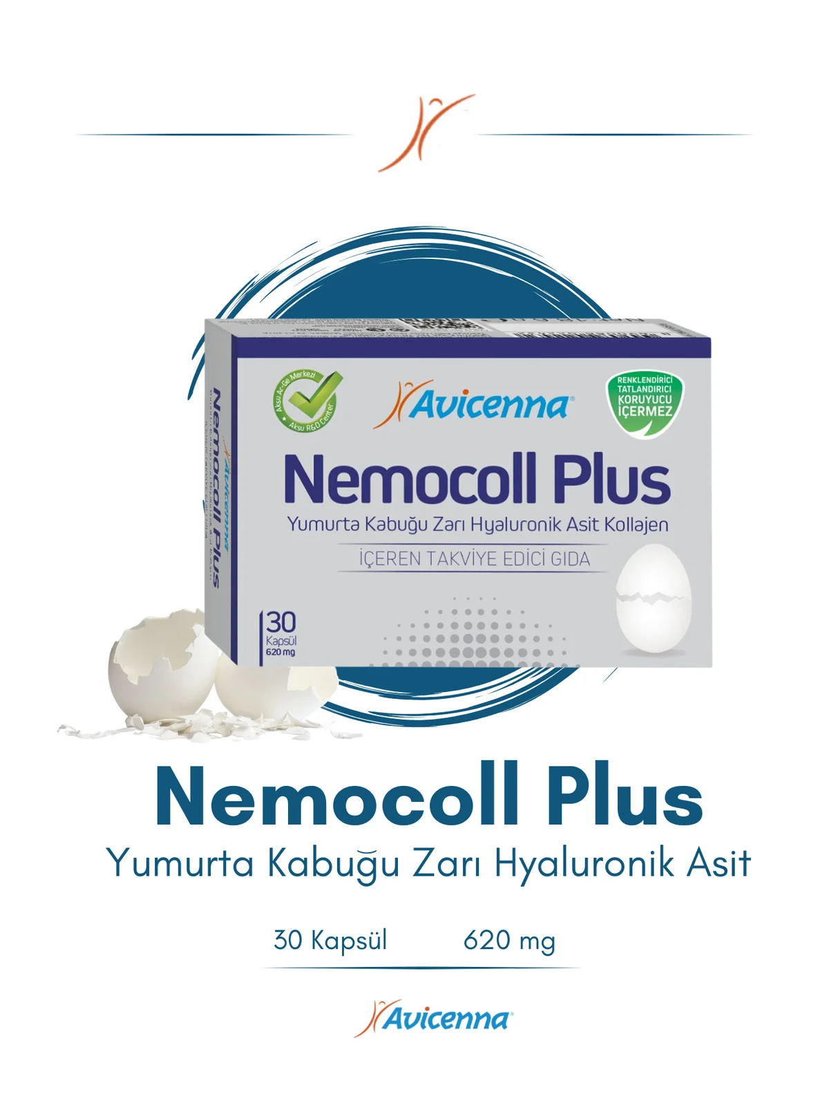 Avicenna Nemocoll Plus 30 Kapsül