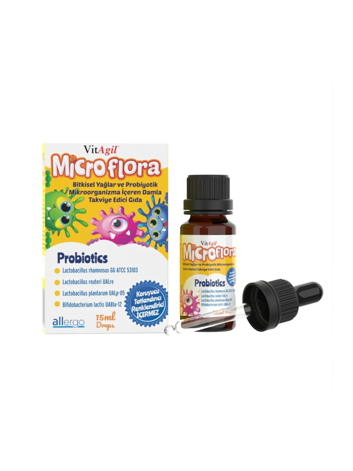 Vitagil Microflora Probiyotik Damla 15 ml