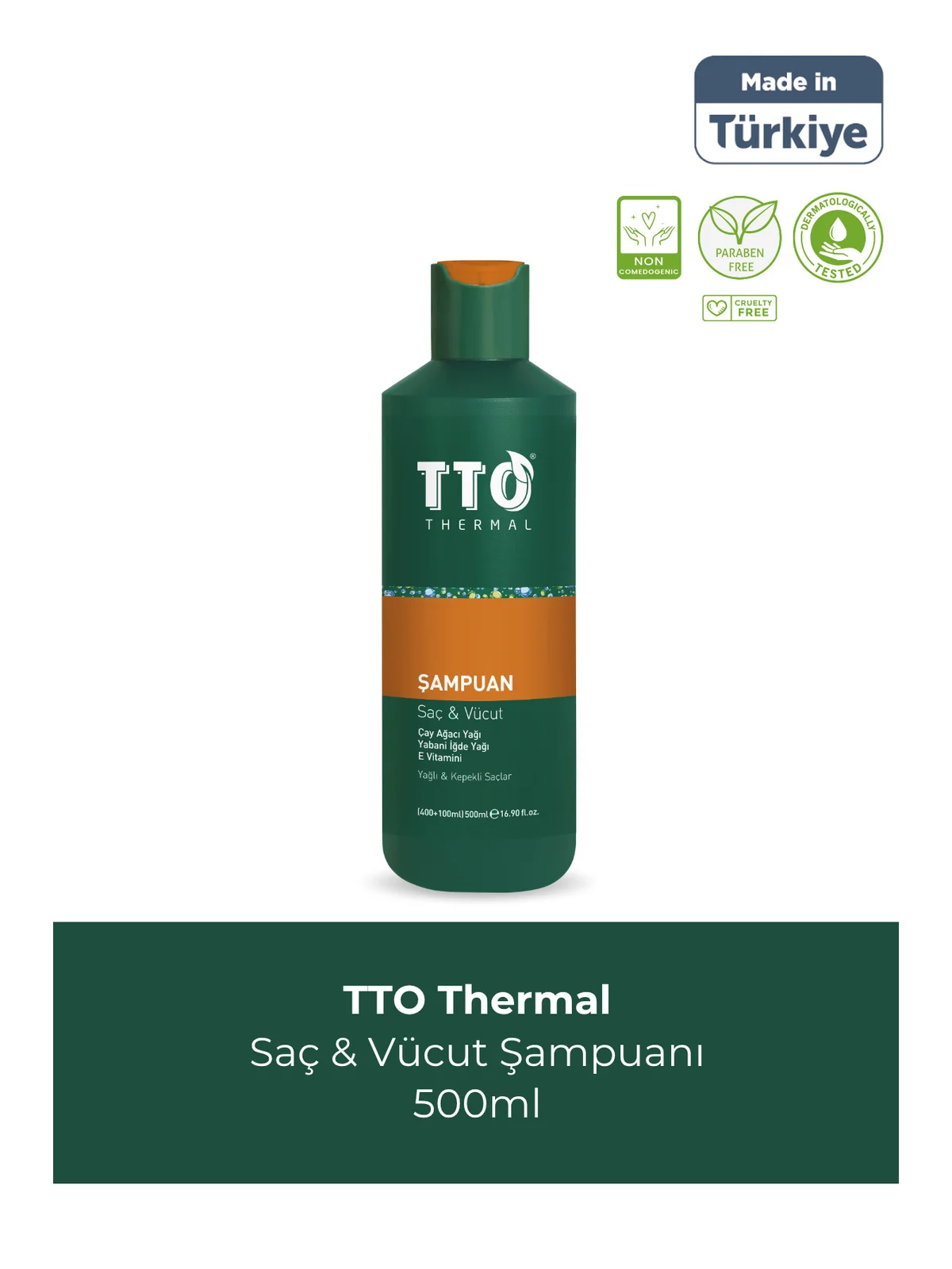 Tto Thermal Saç ve Vücut Şampuanı 400 ml