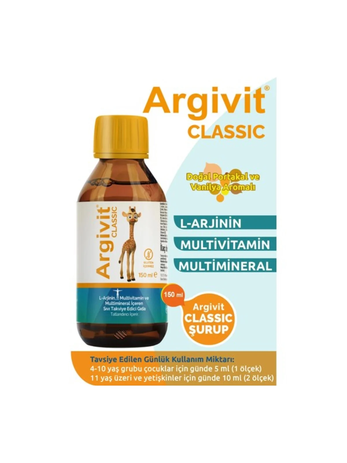 Argivit Classic Şurup 150 ml