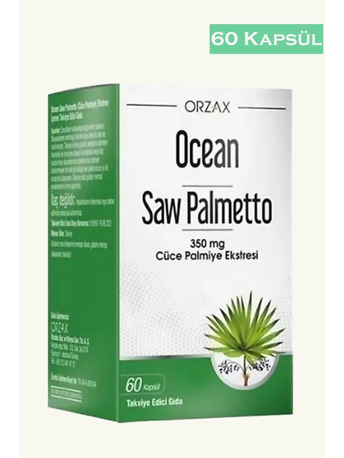 Ocean Saw Palmetto 350 mg 60 Kapsül