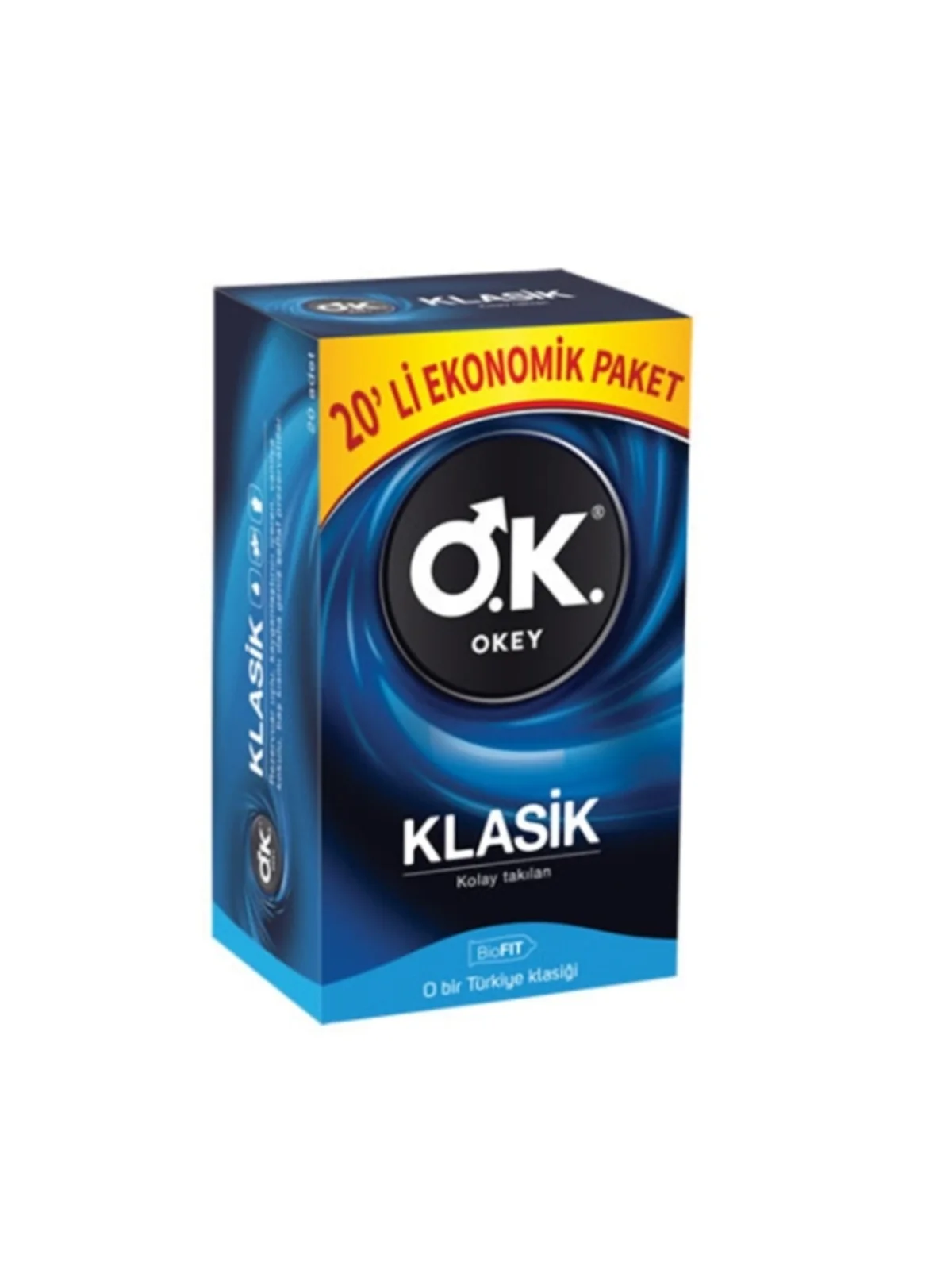 Okey Klasik Prezervatif Ekonomik 20li