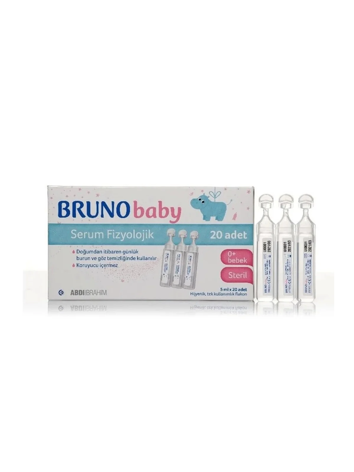 Bruno Serum Fizyolojik 5 ml x 20 Flakon