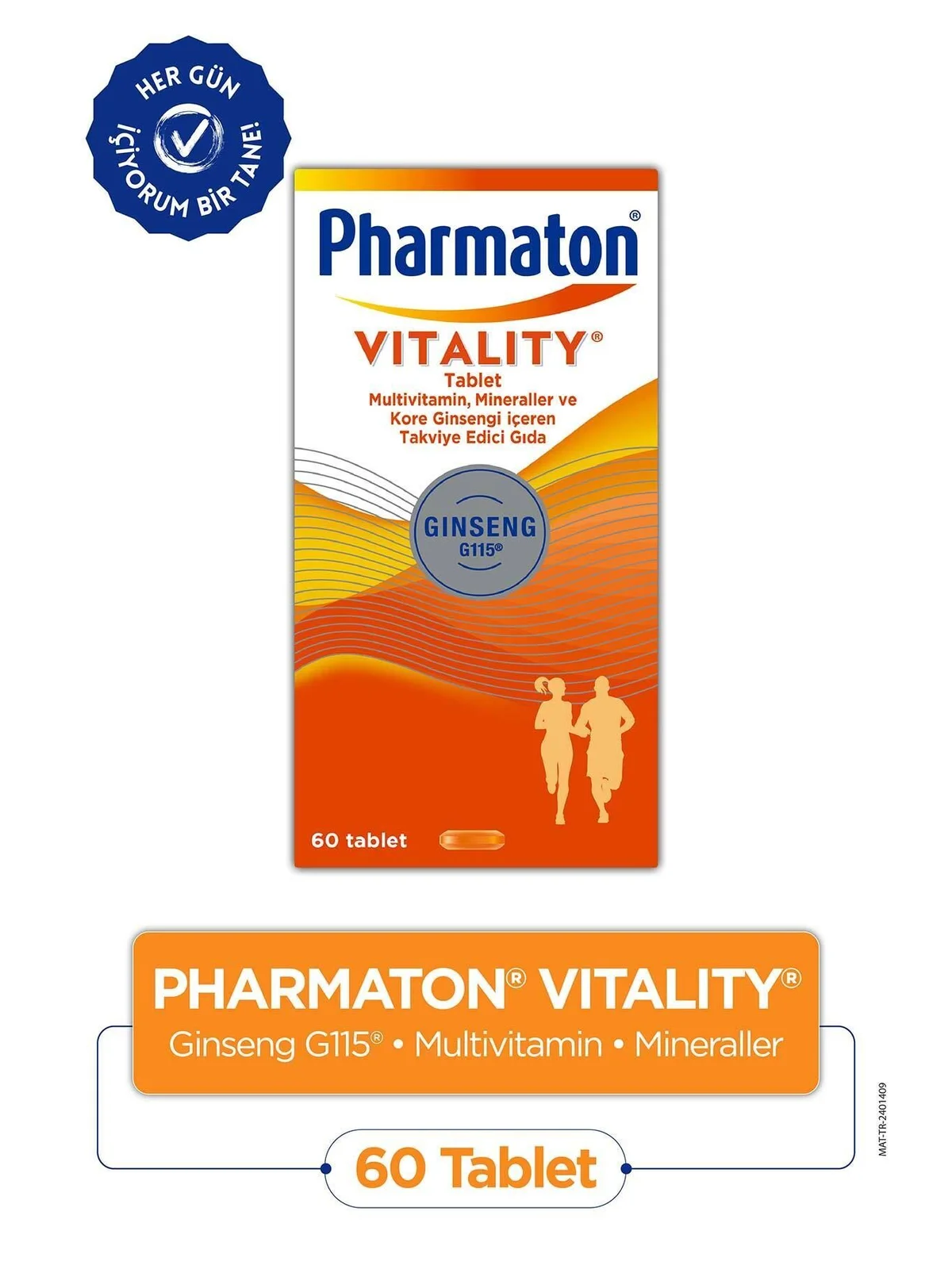 Pharmaton Vitality 60 Tablet