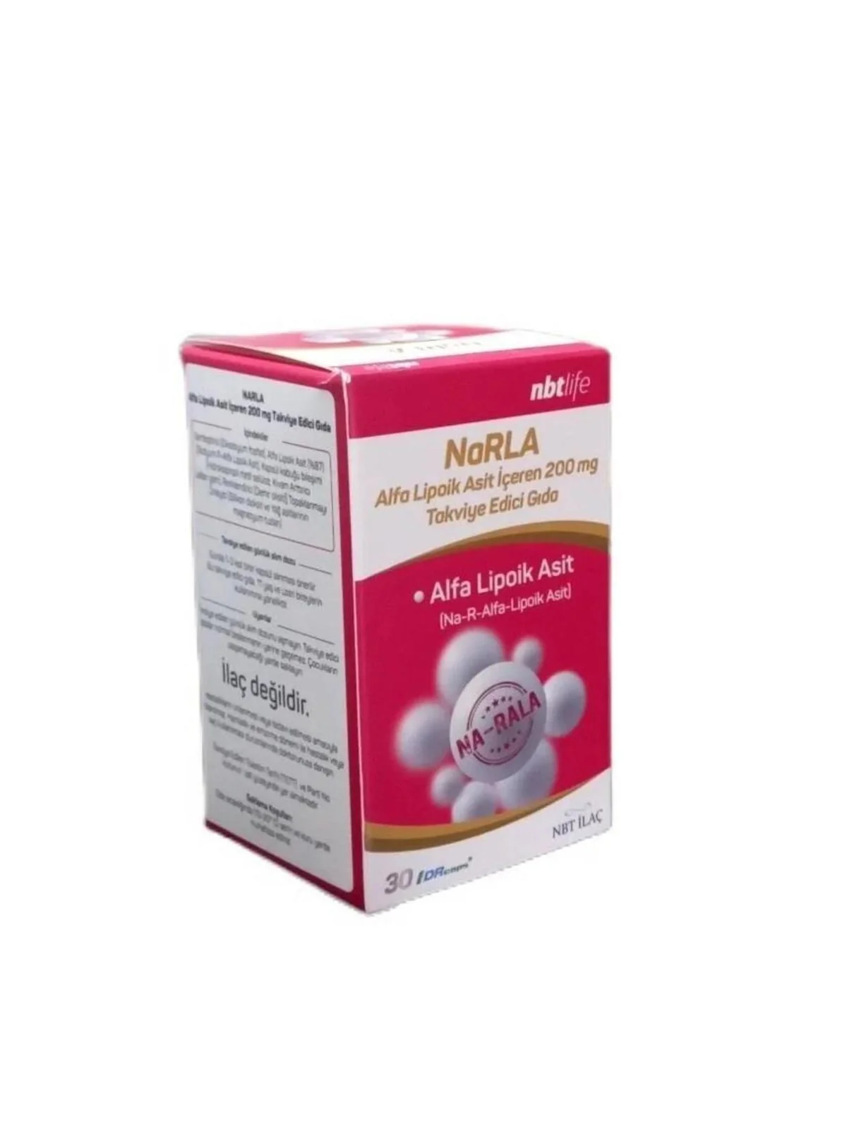 Nbt Life Narla Alfa Lipoik Asit 30 Kapsül