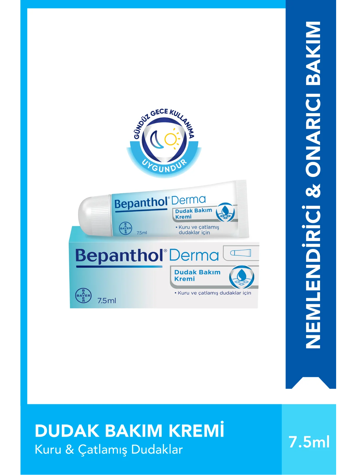 Bepanthol Dudak Bakım Kremi 7,5 ml