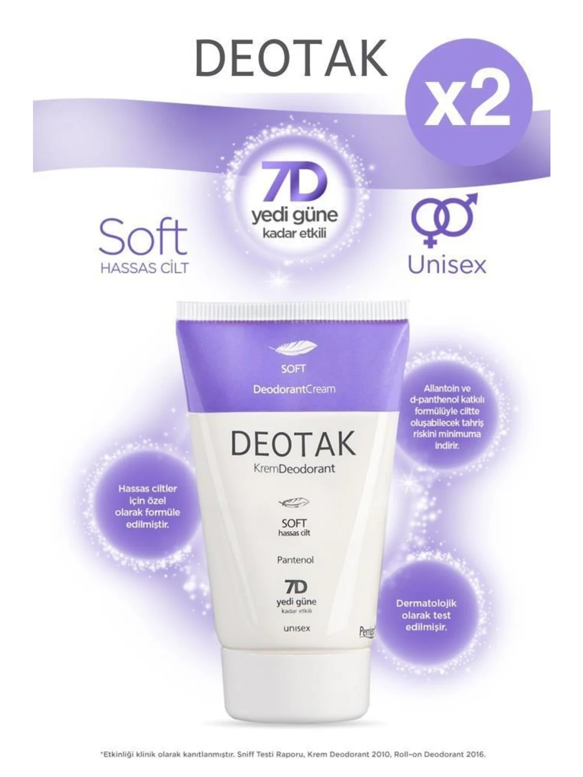 Deotak Krem Deodorant Soft 35 ml