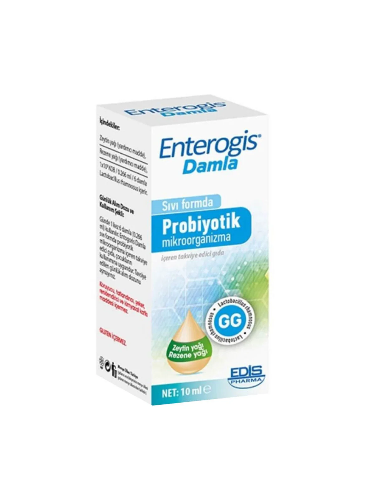 Enterogis Damla 10 ml