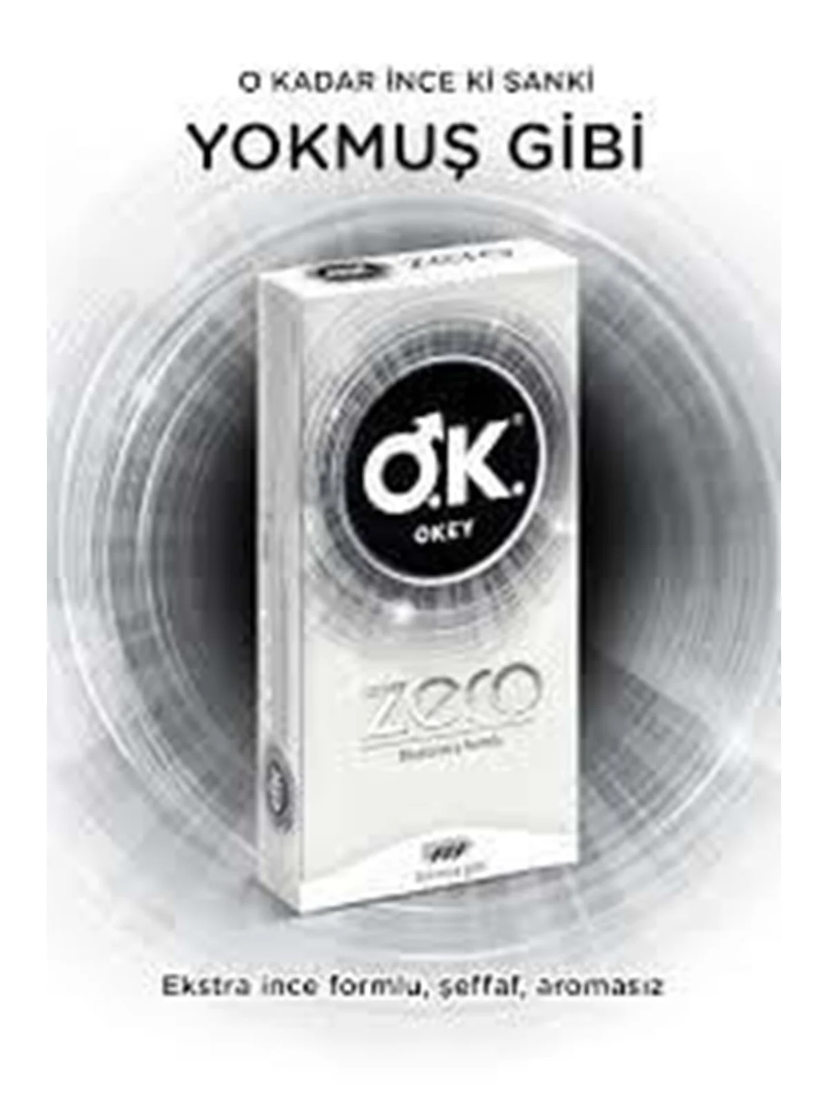 Okey Prezervatif Zero Ekstra İnce Formlu 10lu