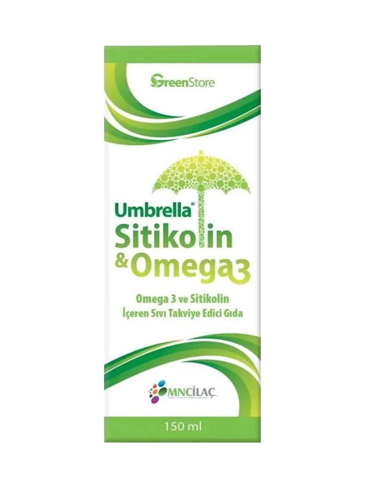 Umbrella Sitikolin Omega3 150 ml