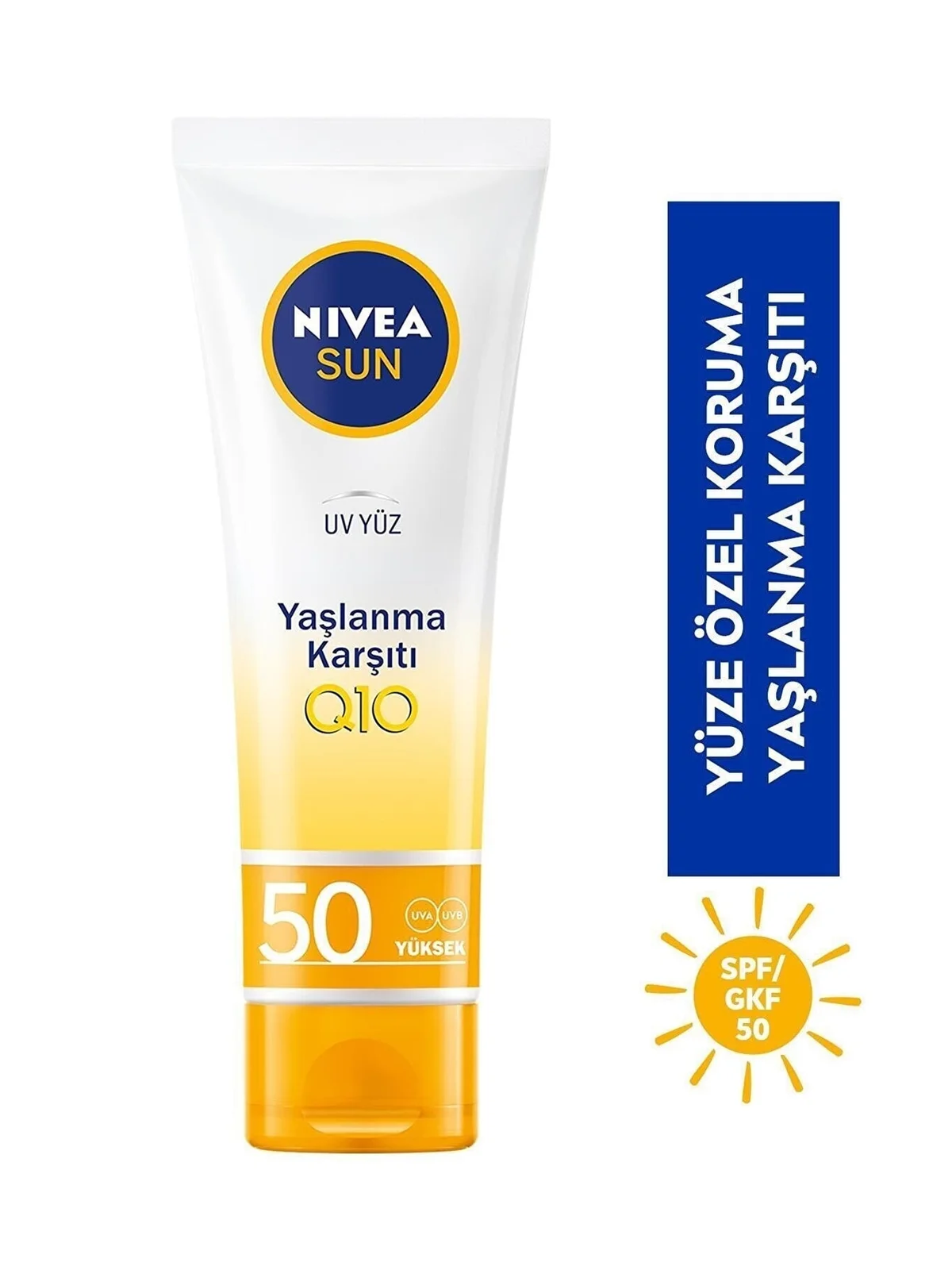 Nivea Yüz Kremi Yaşlanma & Leke Karşıtı SPF50 50 ml