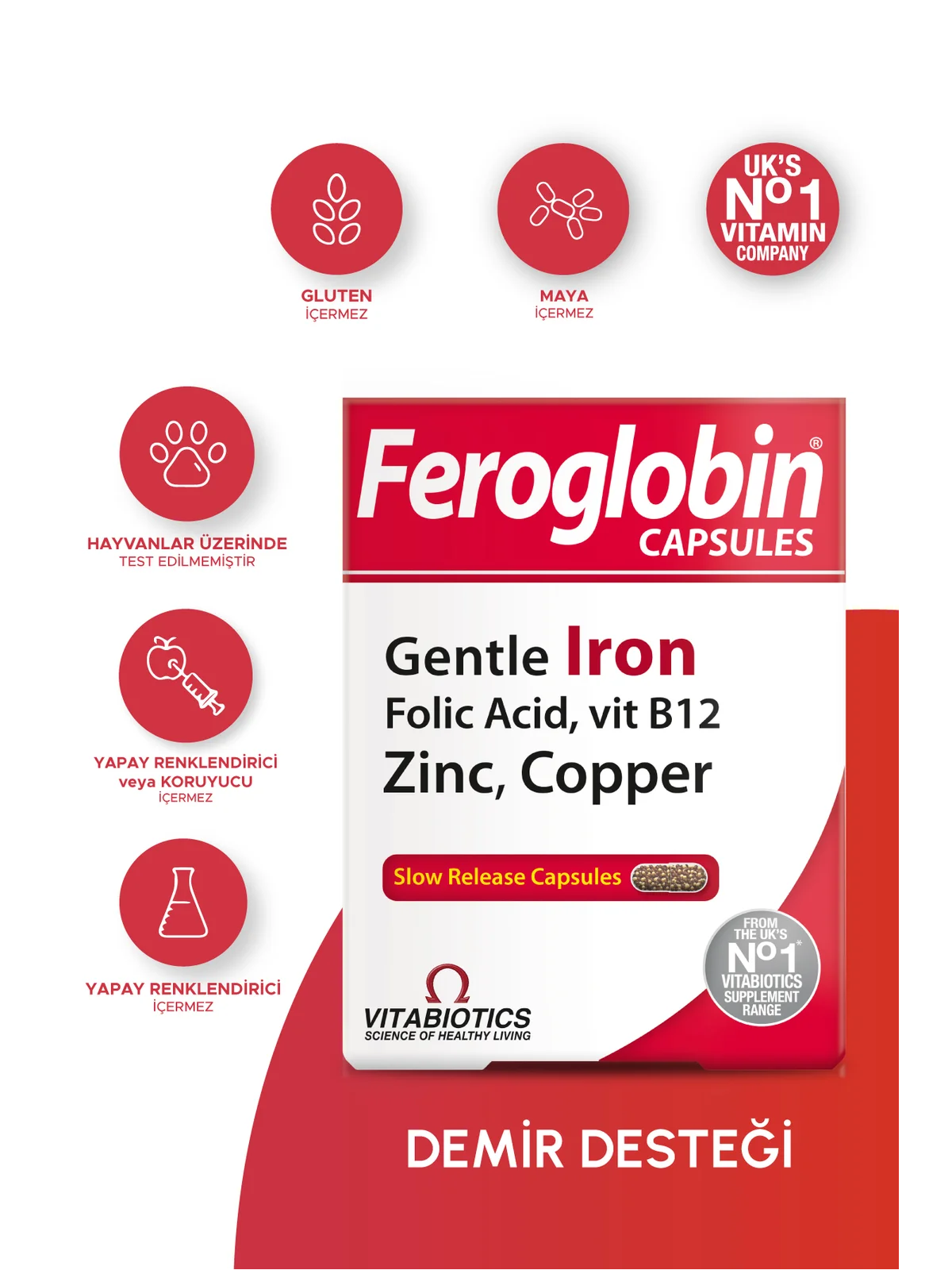 Feroglobin 30 Kapsül